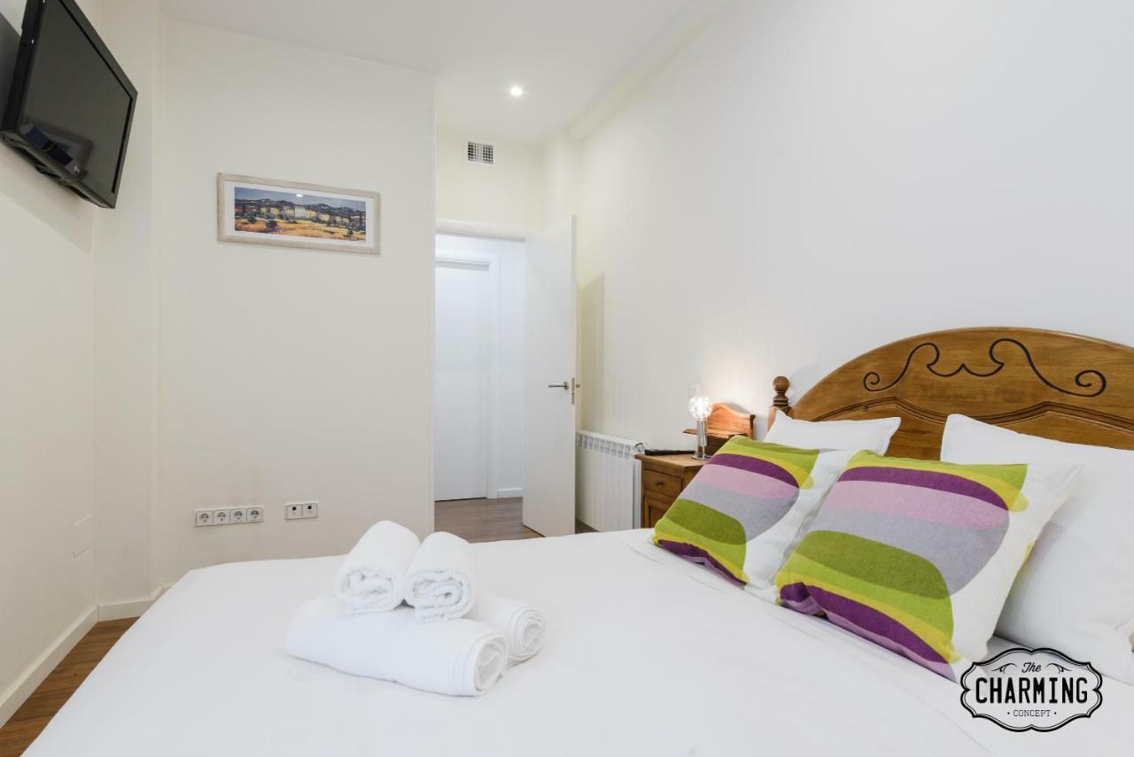 Appartamento Charming Retiro Madrid Esterno foto